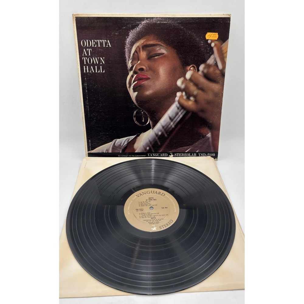 ODETTA ODETTA AT TOWN HALL VANGUARD RECORDS VINYL VSD 2109 VG+